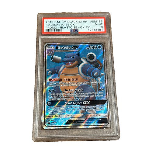 Blastoise-GX graded PSA 9 for sale on eBay