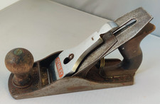 Vintage Stanley No 4 Bailey Smoothing Plane 23.5cm Woodworking Tool
