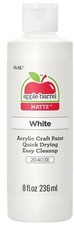 Apple Barrel Acrylic Paint in Assorted Colors 8 Ounce , 20403 White