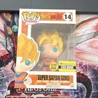 Funko Pop! Animation: Dragon Ball Z - Super Saiyan Goku #14 (GITD) EE Excl