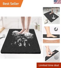 Shower Mat Bathtub Mat Non Slip, Bathmats Non Slip, Quick Drying Foot Scrubbe...