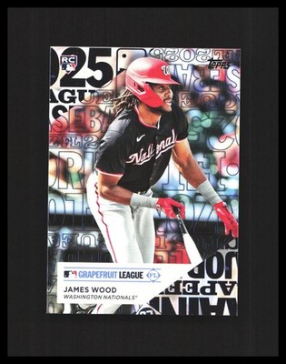 2025 James Wood Rookie - Topps Training Grounds #TG-18 - S1B2R1L5C24