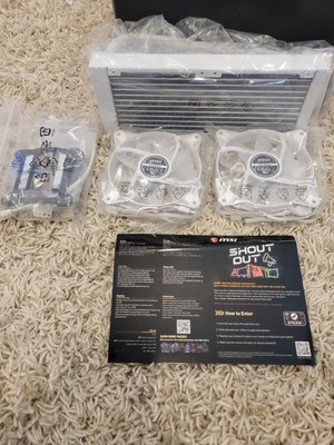 MSI MAG CoreLiquid E240 Black - CPU Liquid Cooler - Gaming Cooling, For PC