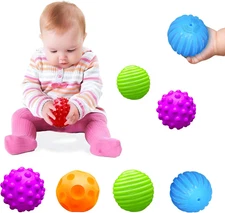Montessori Toys for Babies 3 Months+, Baby Balls 3 to 12 Month for Babies & Todd