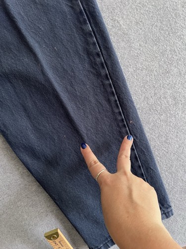 Levi’s 550 Blue Jeans Vintage 36 x 32 Tapered Red Tab Denim Made In USA 90s - Picture 15 of 19
