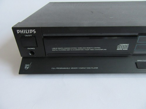 REPRODUCTOR DE CD PHILIPS CD472, EXCELENTE ESTADO DE FUNCIONAMIENTO CON GARANTÍA, SIN MANDO A DISTANCIA - Imagen 2 de 12