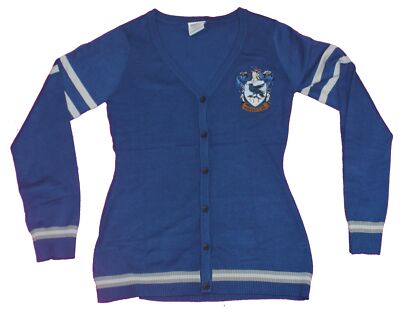 Harry Potter Girls Plus Size Cardigan Ravenclaw House Crest