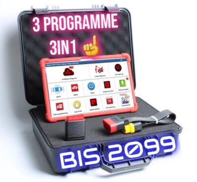 3 Programme AUF EINMAL - Diagzone / ProDiag / Xdiag - KFZ Diagnosegerät Diagnose