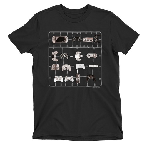 KUNSTSTOFF GAMING CONTROLLER Kinder BIO Baumwolle T-Shirt lustig Gamer Top - Bild 1 von 3