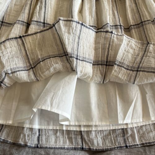 Darling Society Babydoll White Plaid Women’s Dress NWT Size XS MSRP $130 - Picture 11 of 15