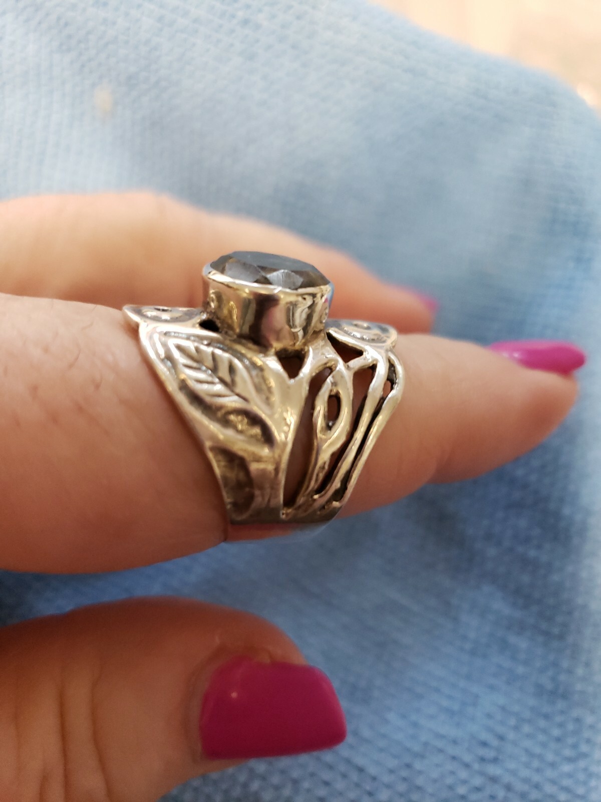 Labradorite Gemstone Solid 925 sterling Silver Je… - image 3