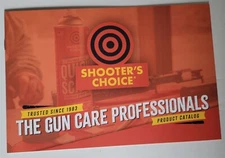 Shooter's Choice The Gun Care Professionals Product Catalog 2023 11 Pages