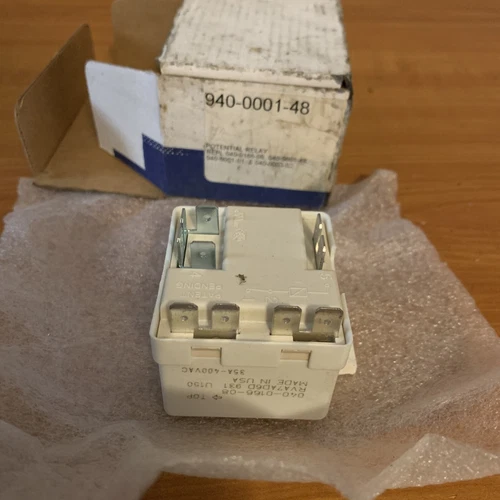 m) Genuine Copeland OEM Potential Relay 940-0001-48