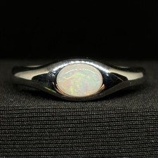 Broad Ethiopian Welo Opal Handmade Adjustable Ring 100 Authentic Natural