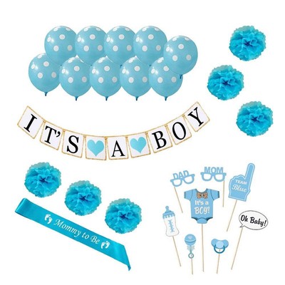 Best Baby Shower Party Supplies Decorations It S A Boy Gender