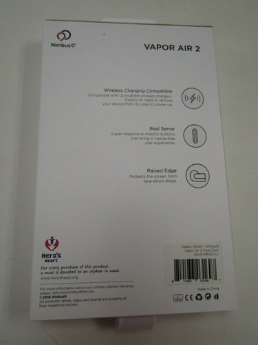 NIMBUS 9 CASE, FITS SAMSUNG GALAXY NOTE 9, CLEAR, PLEASE READ! 9109 - Picture 3 of 3