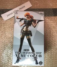 One Piece FLAG DIAMOND SHIP NAMI CODE B Figure 25cm BANPRESTO anime from JAPAN