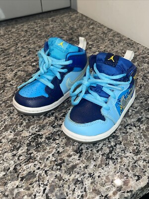 Air Jordan Dub Zero GS Basketball Shoes White Blue Kids Size 7C DV1358 114
