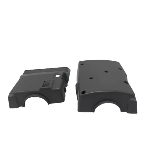 Color Grey Steering Column Cover Set For Toyota Cruiser LJ7 BJ7 FJ7 HZJ7 FZJ7 - Picture 2 of 11