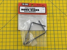 Dubro Strip Aileron Horn Wires with Bearing 104 Modeling
