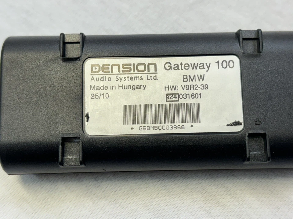 DENSION Gateway 100 iPhone iPod USB BMW E39 E46 E52 E53 E83 E85 with 16:9 Sat Nav - Image 2 of 2