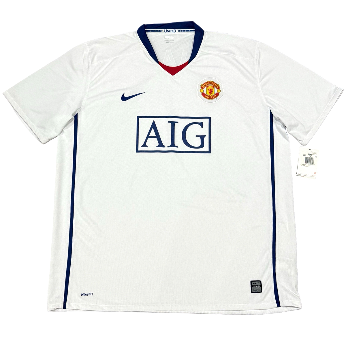 2008/09 Manchester United Away Jersey #7 Ronaldo 2XL Nike Soccer