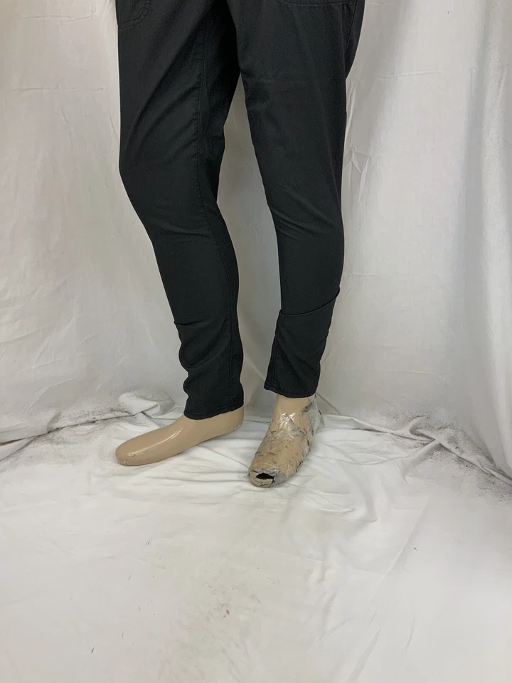 Vince Jeans Sz 28 Black Waxed 100% Cotton Straight Leg 28” USA YGI U1-81 - Image 4 of 4