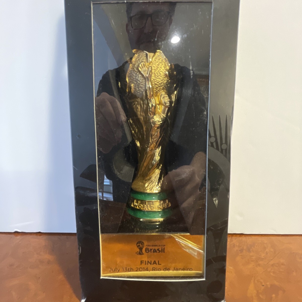 RARE - Official 2014 FIFA World Cup Final Mini Trophy Brasil