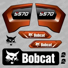 Aftermarket Replacement Decal Sticker Set fits Bobcat S570 Skid - Steer Loader