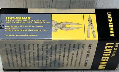 Vintage Leatherman PST TM1325473 Portland W Sheath Leather Case 