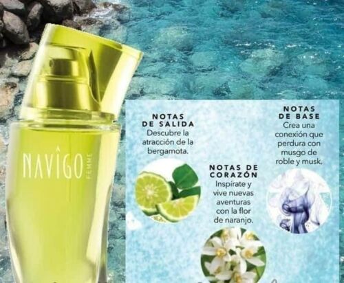 Jafra Navigo Femme New In Box, perfume para mujer 3.3 FL OZ
