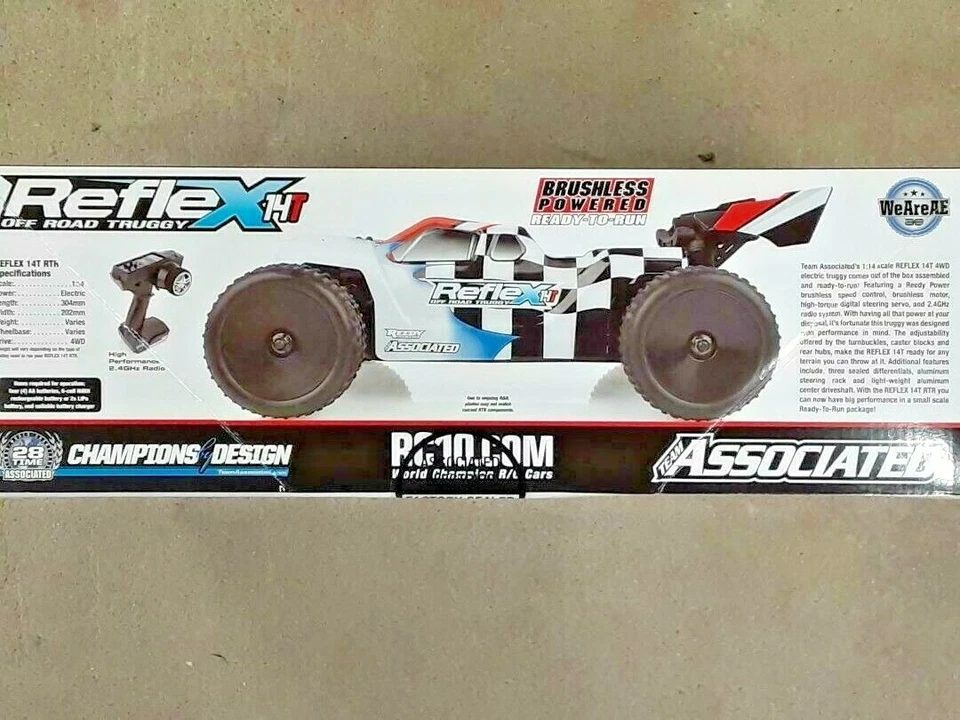 Team Associated Reflex 14T RTR 1/14 Scale 4WD Truggy 20176 New!! - Image 2 of 4