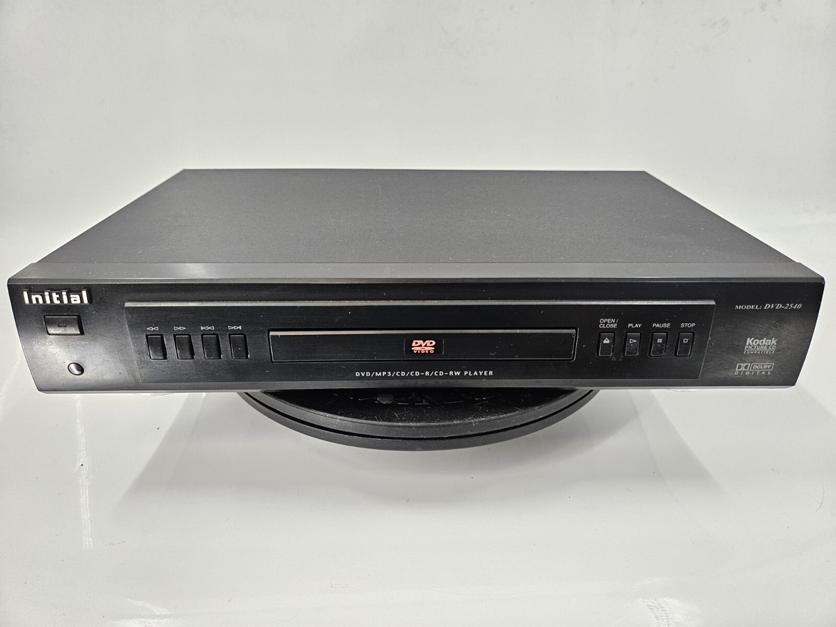 Initial DVD-2540 DVD/MP3/CD/CD-R/CD-RW Player - Tested GC-5259 | eBay