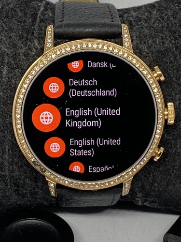 Fossil Gen 4 Authentic Digital Dial Smart Watch Custom Band FTW6011 LT442 - Photo 2 sur 12