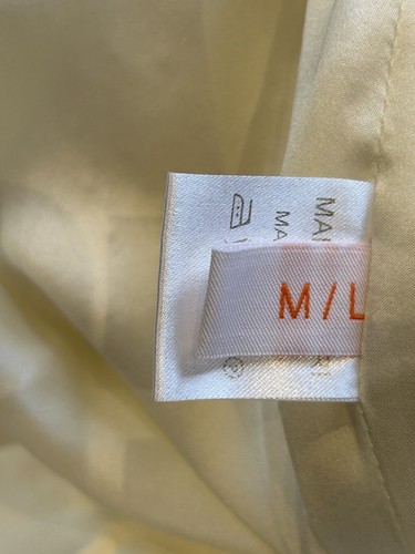 Marta FerriDesigner Tie Front Wrap Maxi Gown Linen/ Silk Size M/L RRP £2,820 - Picture 21 of 21
