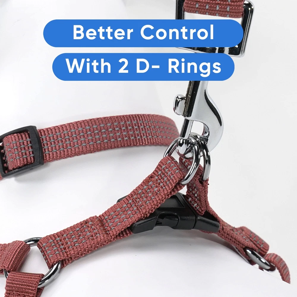 Dog Harness Medium Sized Dog Marsala Brown Dog Harness Step in from a Senior ... Dog Harness Medium Sized Dog Marsala Brown Dog Harness Step in from a Senior ...