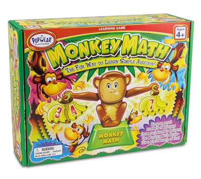 Monkey Math Game Simple Addition Game for Kids
