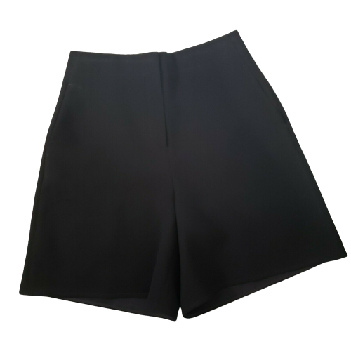 Lafayette 148 Size 2 Shorts Black Dressy Pockets Walking Length Summer Career - Foto 1 di 12