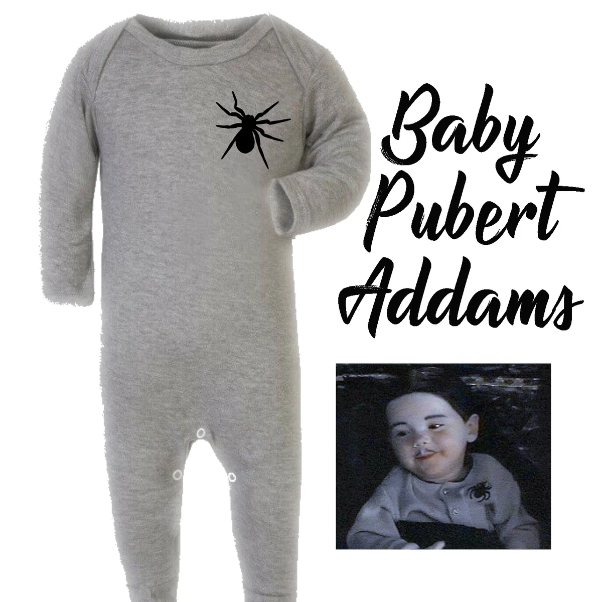Addams family baby clearance costume