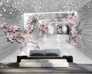 Gratuit Images Papier Peint 3d Trompe L Oeil Moderne Photo Murale 3d Fleur actualisé par