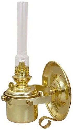 DHR Berth Lamp 8840 Den Haan Rotterdam Oil Burning Sconce or Desk
