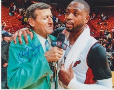 Craig Sager  NBA   8x10 Signed Photo w/ COA Basketball #1