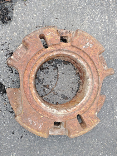 D2628R * John Deere A B D G H Rear Wheel Weight * 150 lb * Genuine * USA MADE!