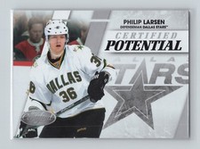 2010-11 Certified - Certified Potential #2 Philip Larsen /500 (RC) Rookie