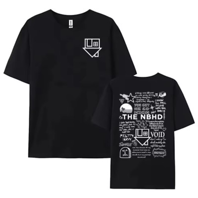 The Neighborhood NBHD Band Printing T-shirt