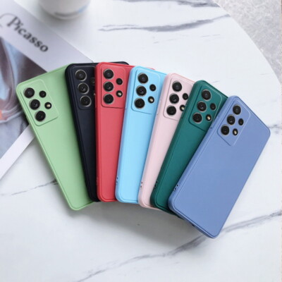 For Samsung Galaxy S21 S20 FE A53 A52 S22 S23 Ultra Silicone new Cover Case