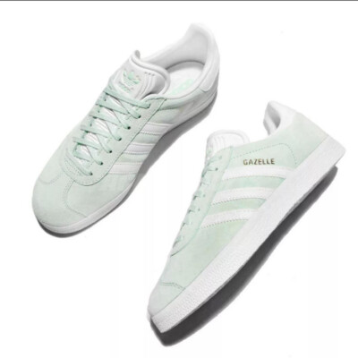 adidas gazelle mint green womens