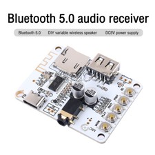 Type-C DC5V Bluetooth Audio Receiver Board Stereo Music Decoding Module TF Card-
