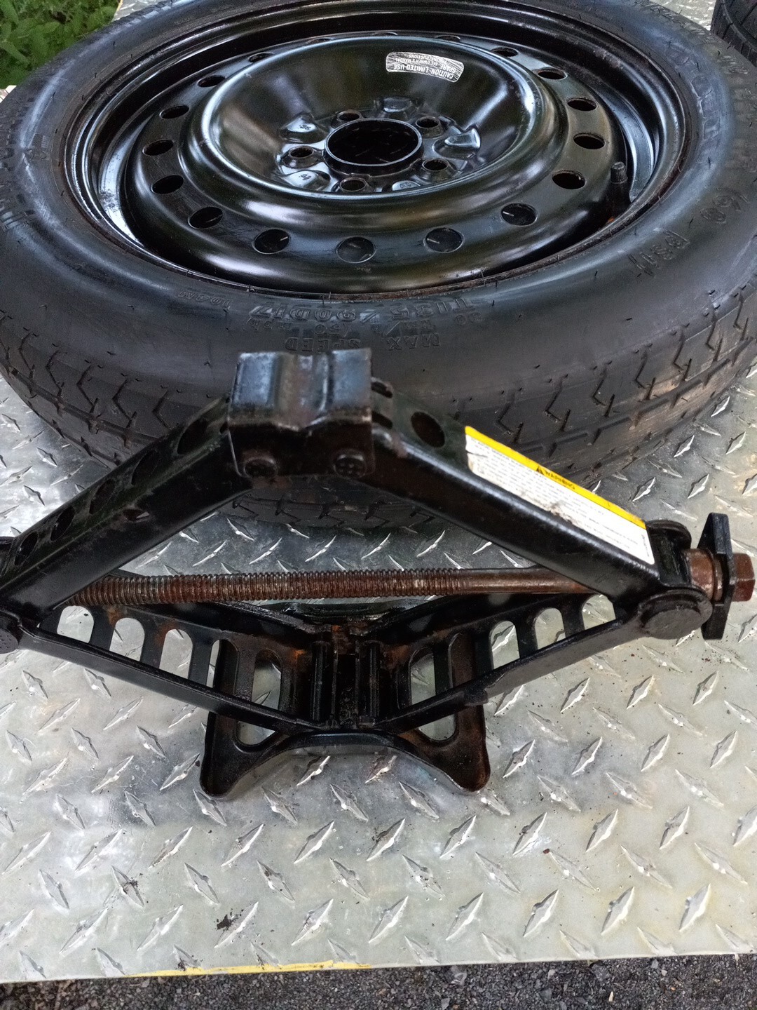 2006 2023 Dodge Charger Challenger Spare Tire And Jack OEM T135/90D17