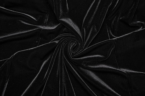 Punk Rave Black Gothic Punk Women Off-The-Shoulder Sexy Velvet Lace Long Dress - Picture 20 of 22